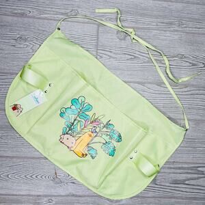 Green cat garden apron pusheen tool belt